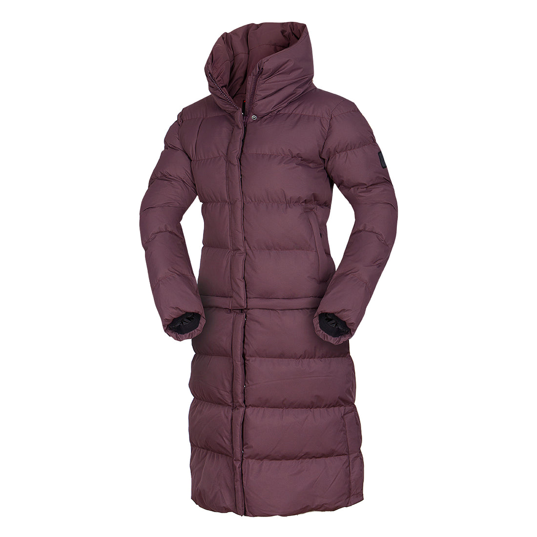 BU-4934SP women's like down jacket with detachable part CASSIDY