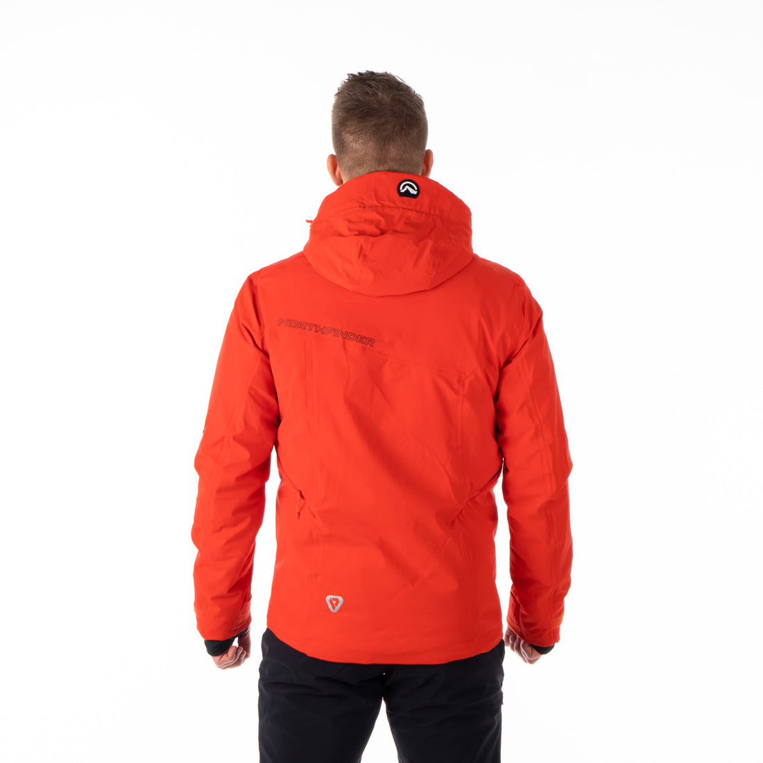 BU-5042SNW men's ski technical athletic fit stretch jacket fully featured with PrimaLoft SEBASTIAN