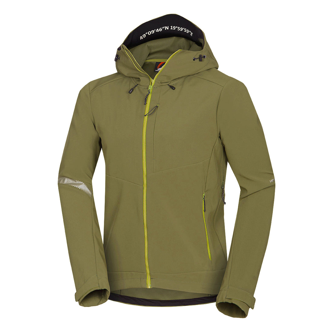 BU-5181OR men's outdoor hoody mountain softshell 3L jacket MONTE