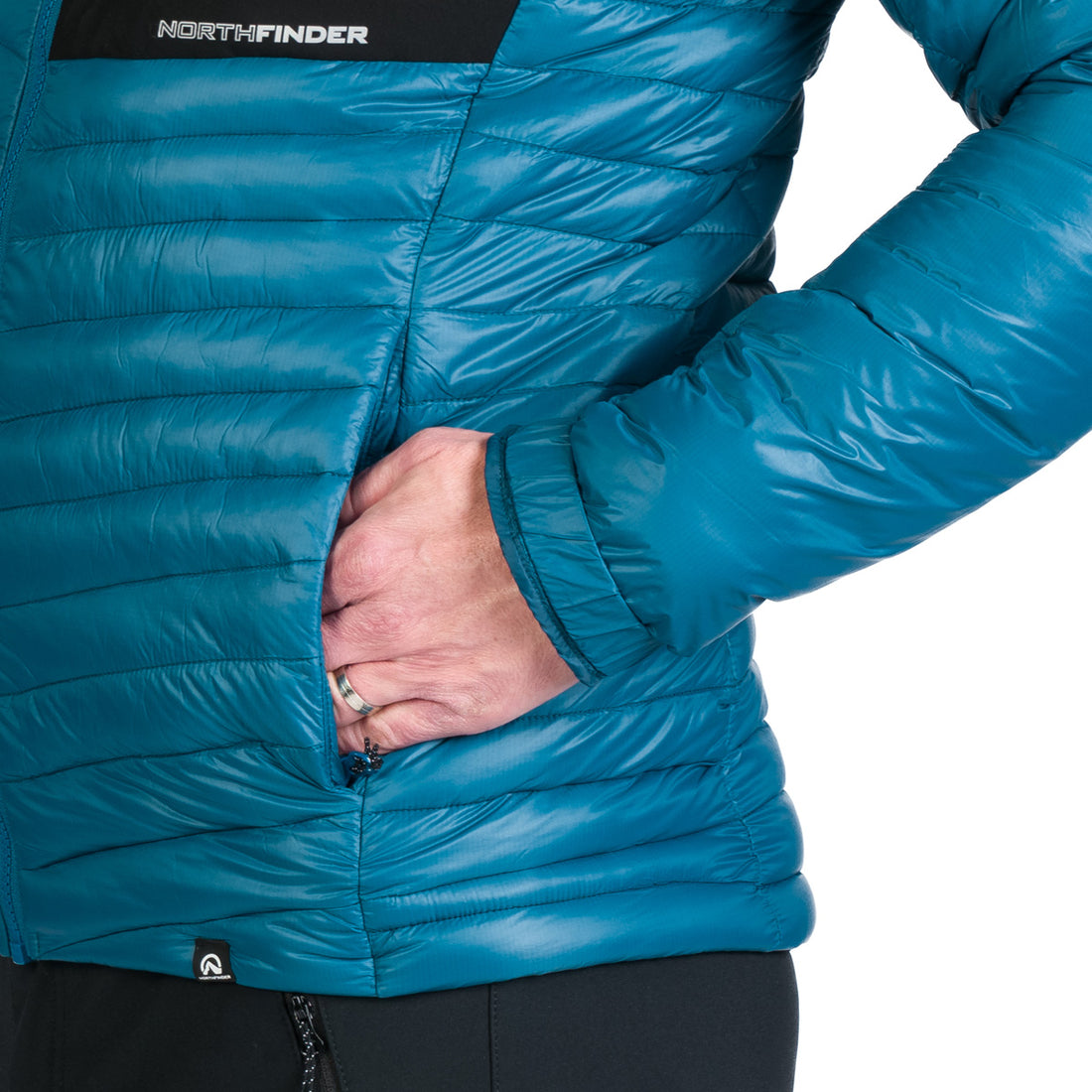 BU-5241OR men's outdoor insulated jacket FABRIZIO