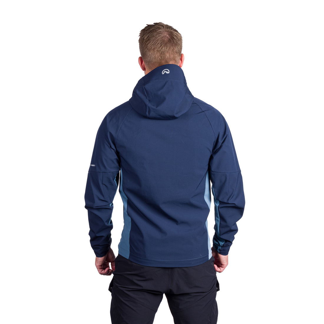 BU-5297OR men's trekking hybrid softshell active jacket CIRO