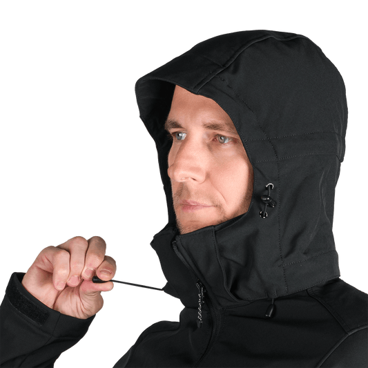 BU-5336OR men's travel softshell hood off jacket 3L ANTONI