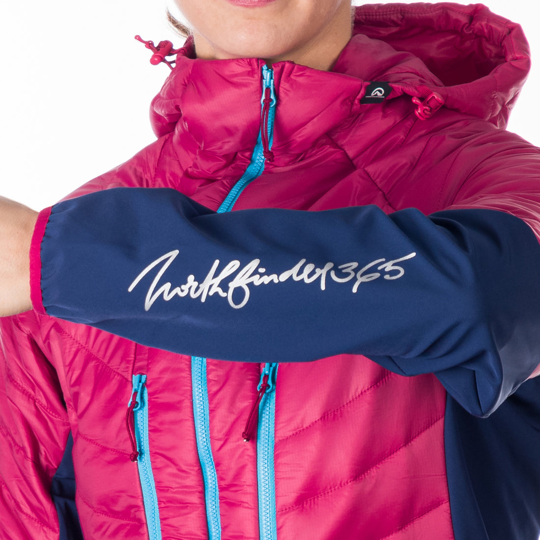 BU-6110SKP women's active ski-touring softshell hybrid jacket padded Primaloft Gold OPALENA