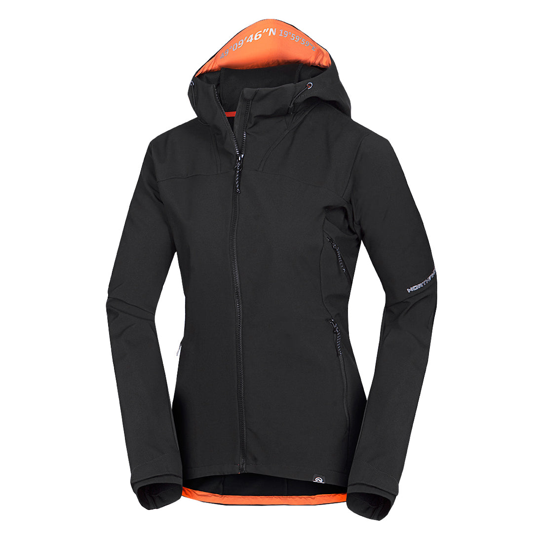 BU-6182OR women's outdoor hoody mountain softshell 3L jacket PATTY