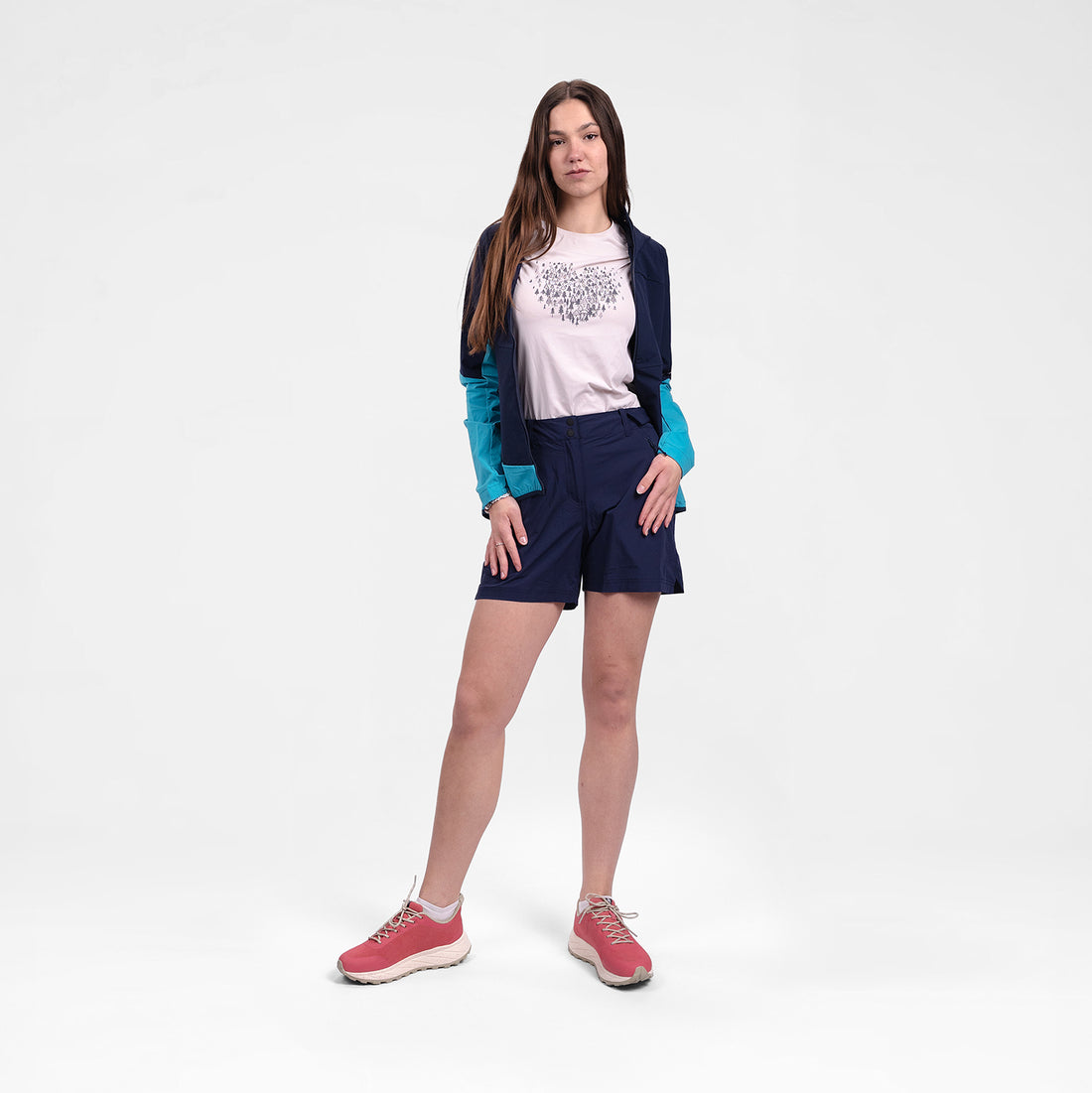 BU-6294OR women's trekking combined active jacket KATHI