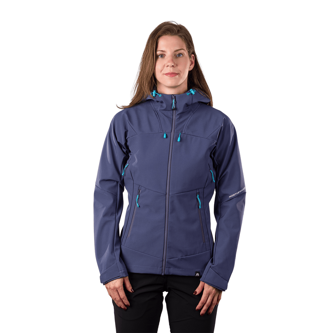 BU-6398OR women's outdoor softshell jacket 3L DAMARIS