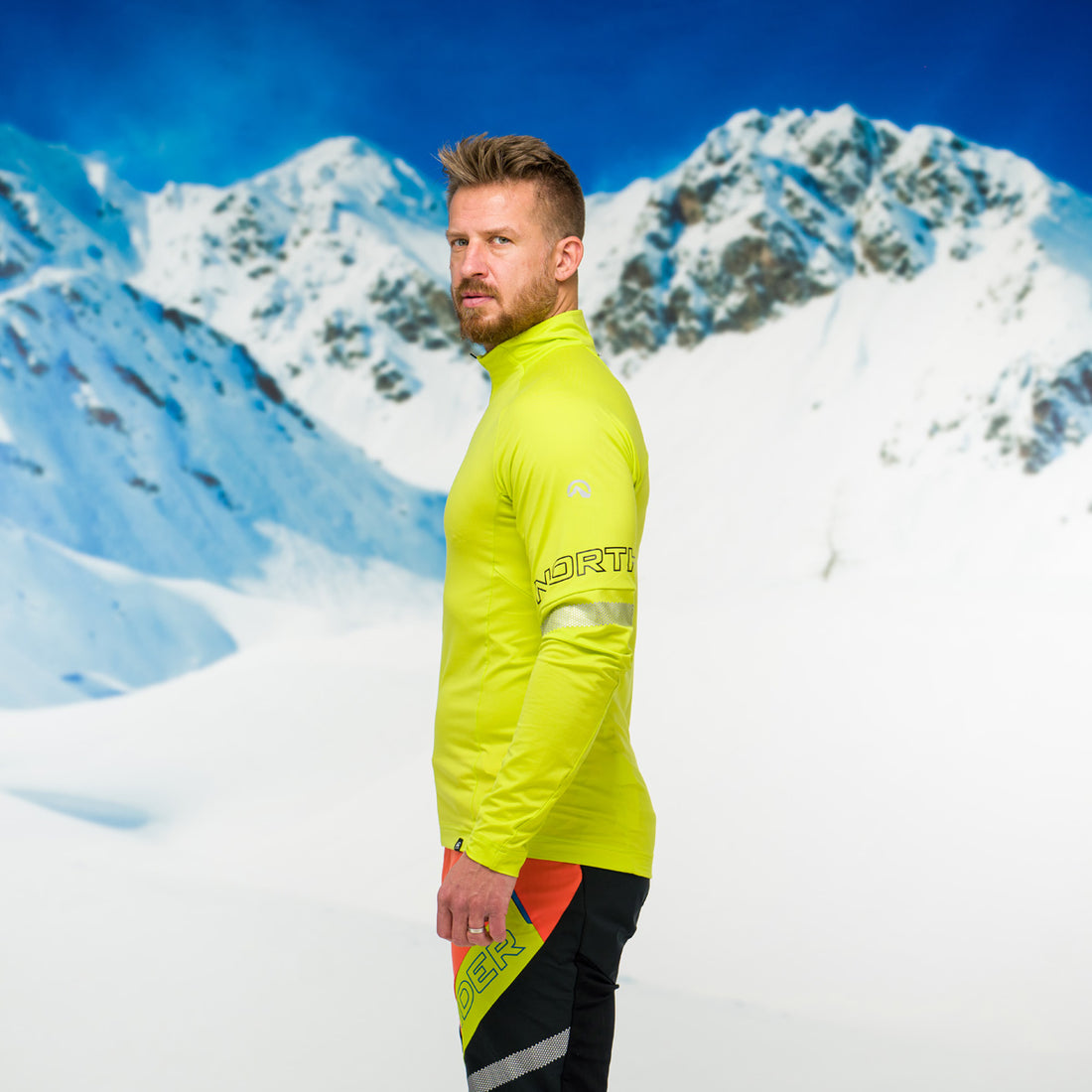 MI-3625SKP men's sweatshirt ski-touring active sport BUKOVEC
