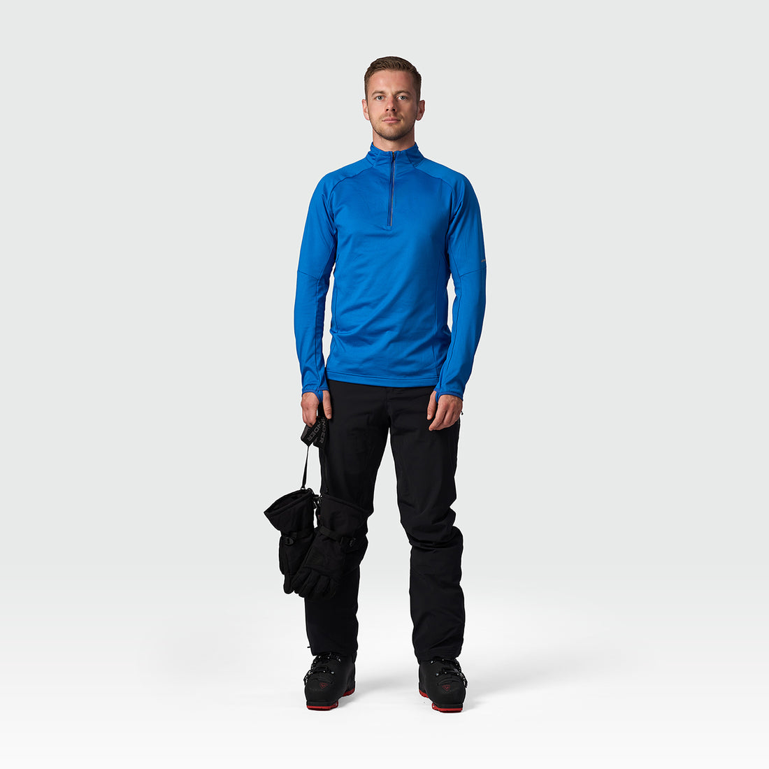 MI-3837SNW men's ski technical active sweater BARNEY