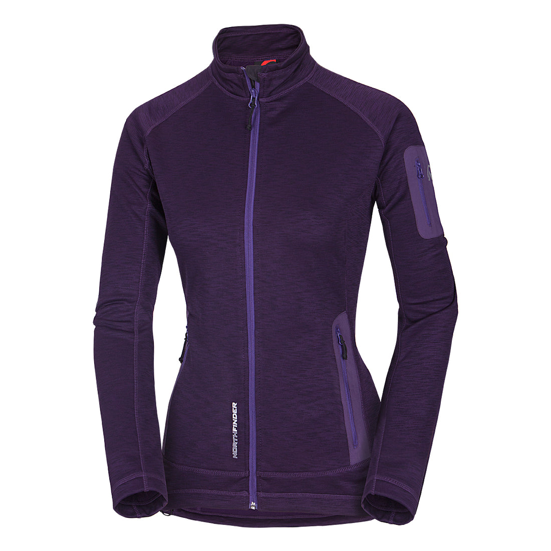 MI-42671OR women's sweatshirt promo melange MICHELLE