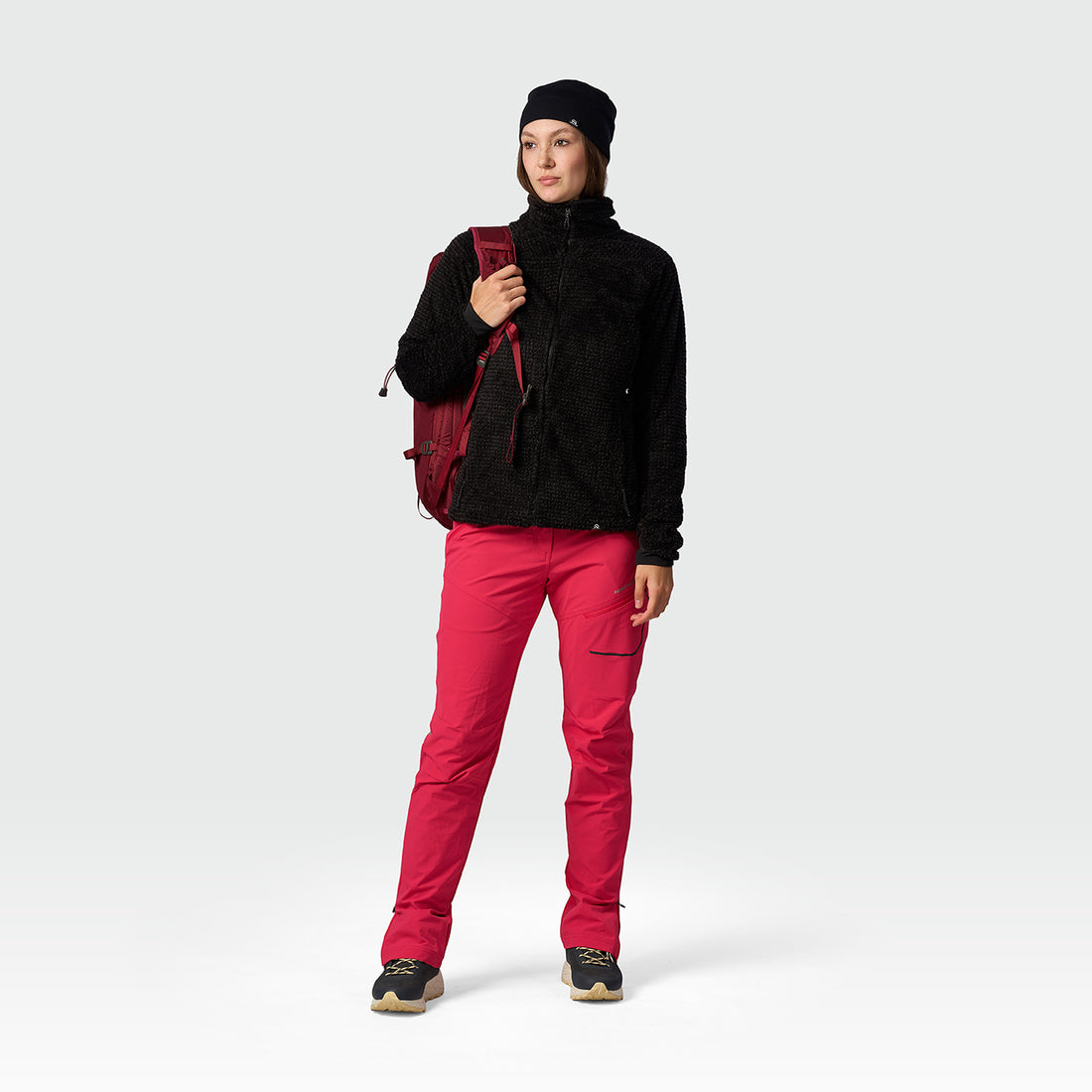MI-4956OR women's fleece active sweater LOURDE