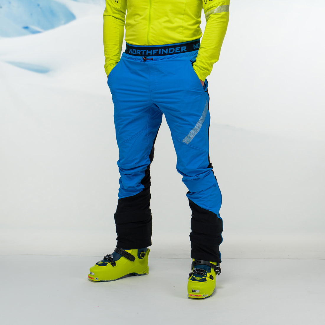 NO-36621SKP men's trousers ski-touring active polartec® power stretch pro DERESE