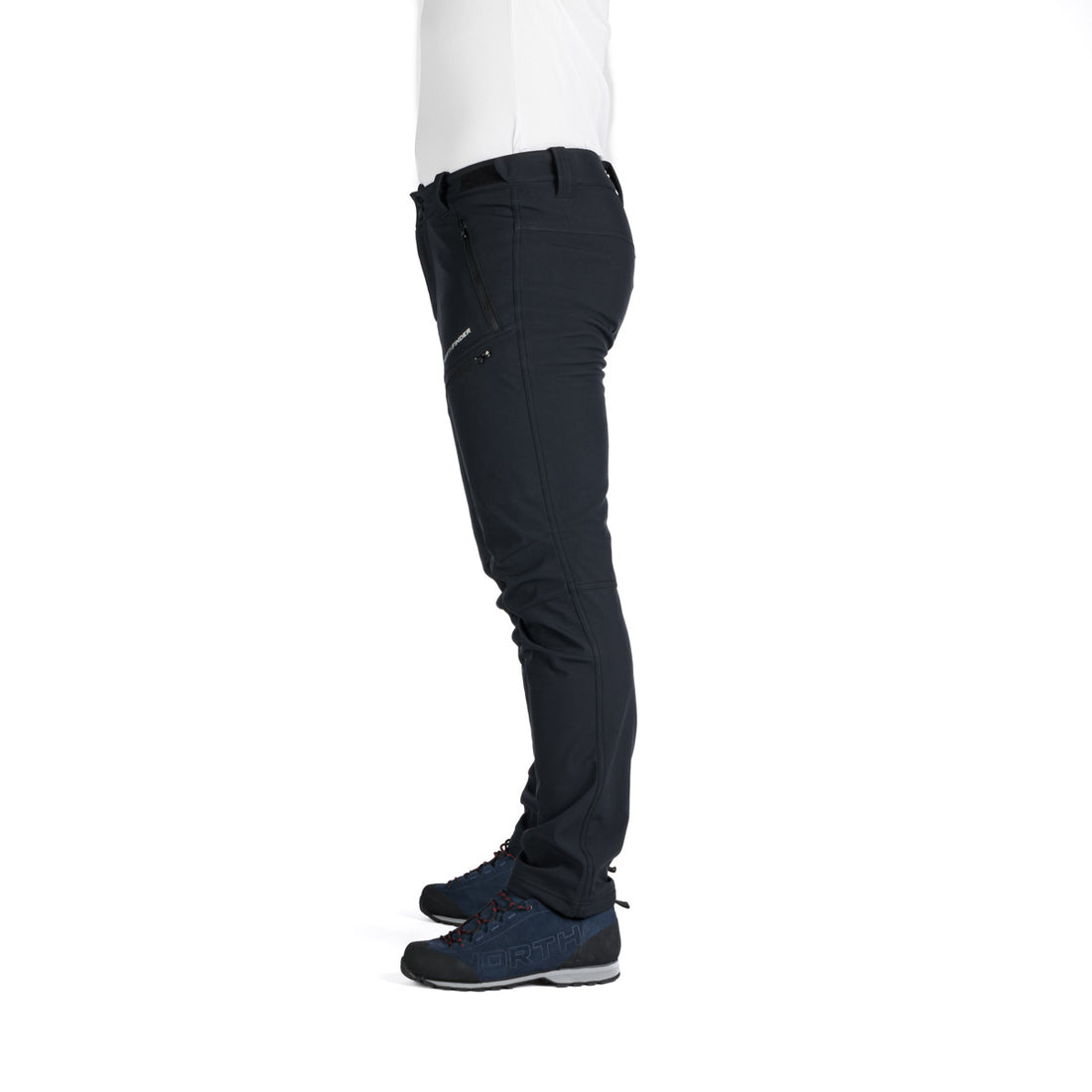 NO-3910OR Men's softshell pants elastic insulated BREITHORN