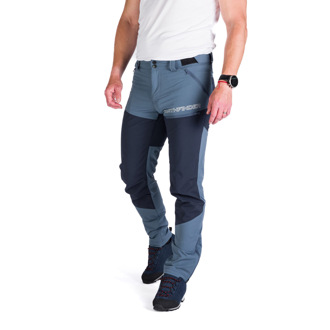 NO-3927OR men's trekking hybrid softshell pants ROD