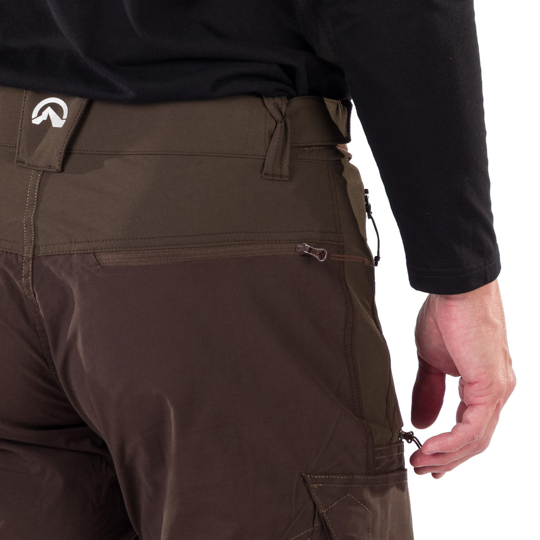 NO-3952OR Men's outdoor hybrid cargo pants BISHORN