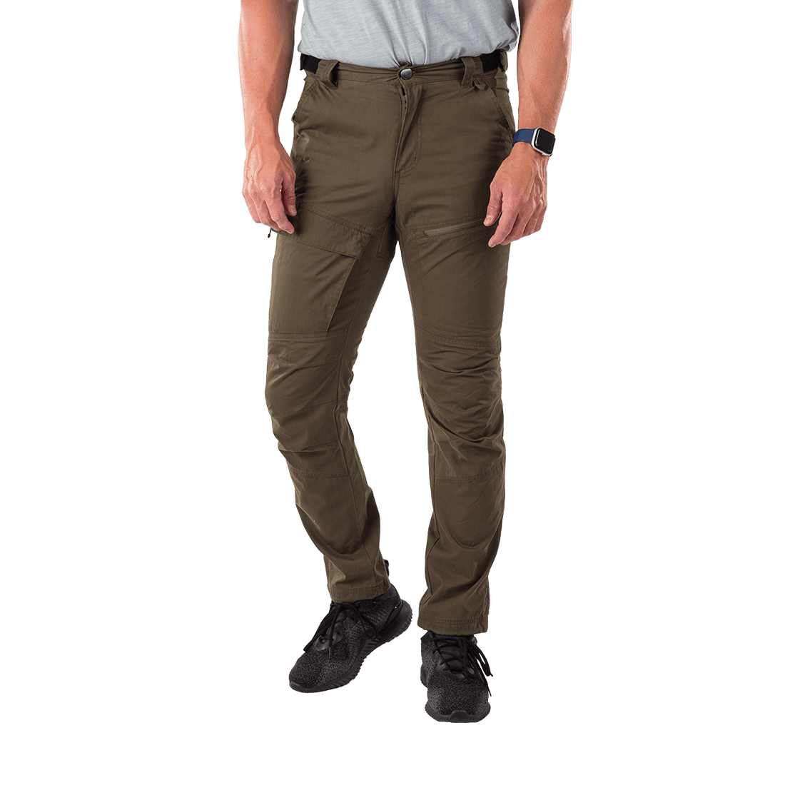 NO-5073OR men's trekking cargo cotton style pants VALENTIN
