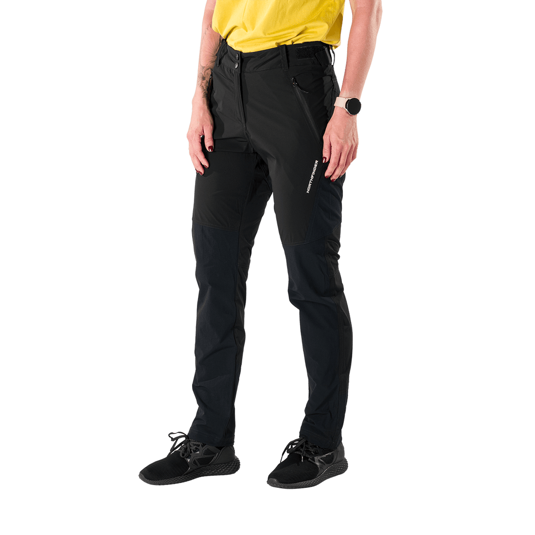 NO-6067OR women's trekking combi pants MENCIA