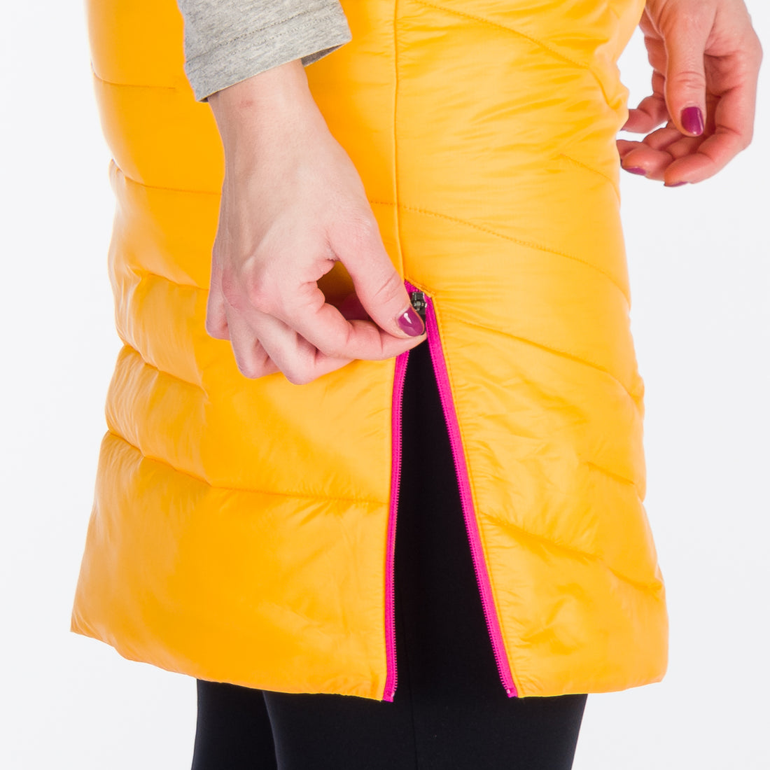 SU-4600SKP women's ski-touring skirt active sport full zip padded Primaloft Gold PODKOVA