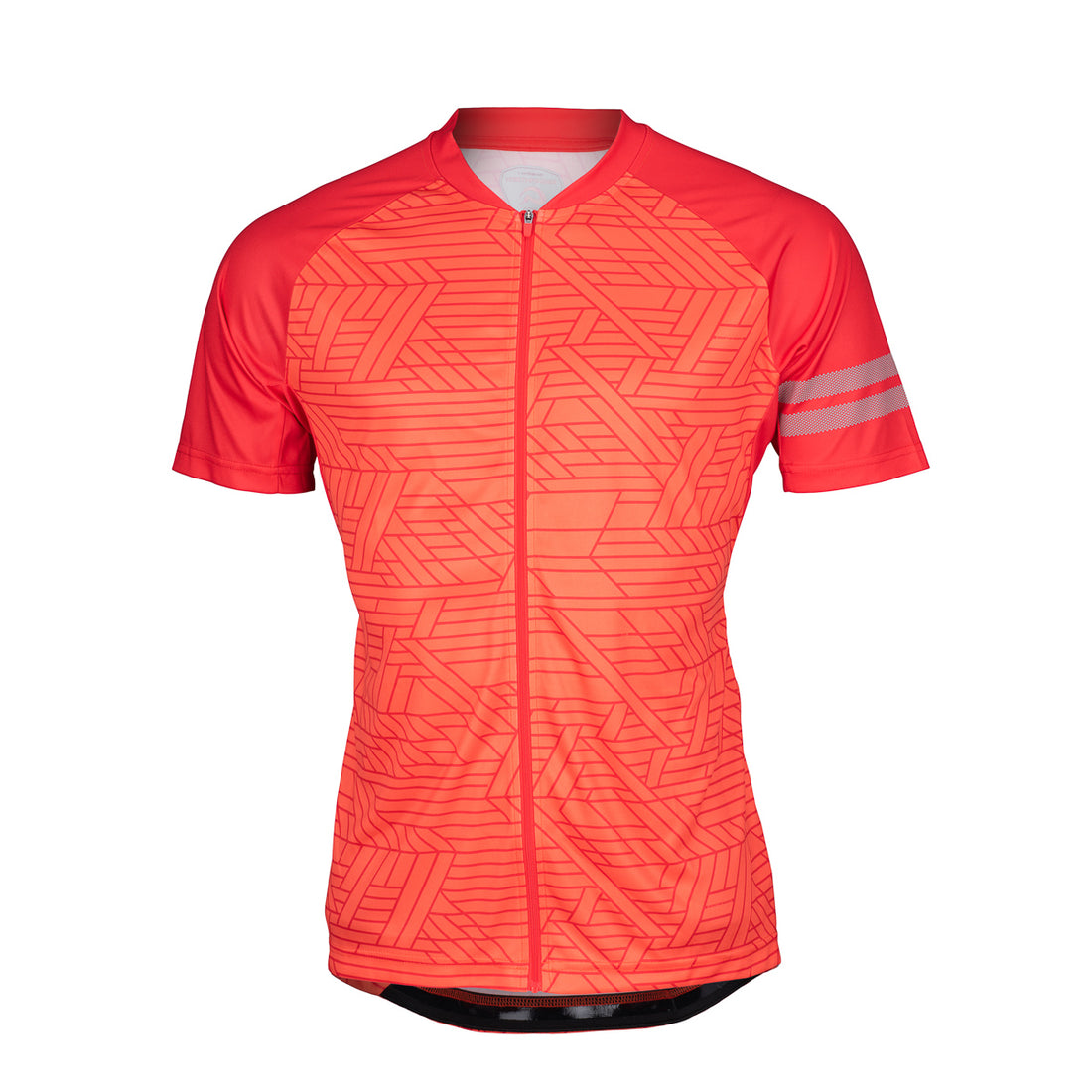 TR-35381MB men's e-bike t-shirt comfortable full zip MATHIAS