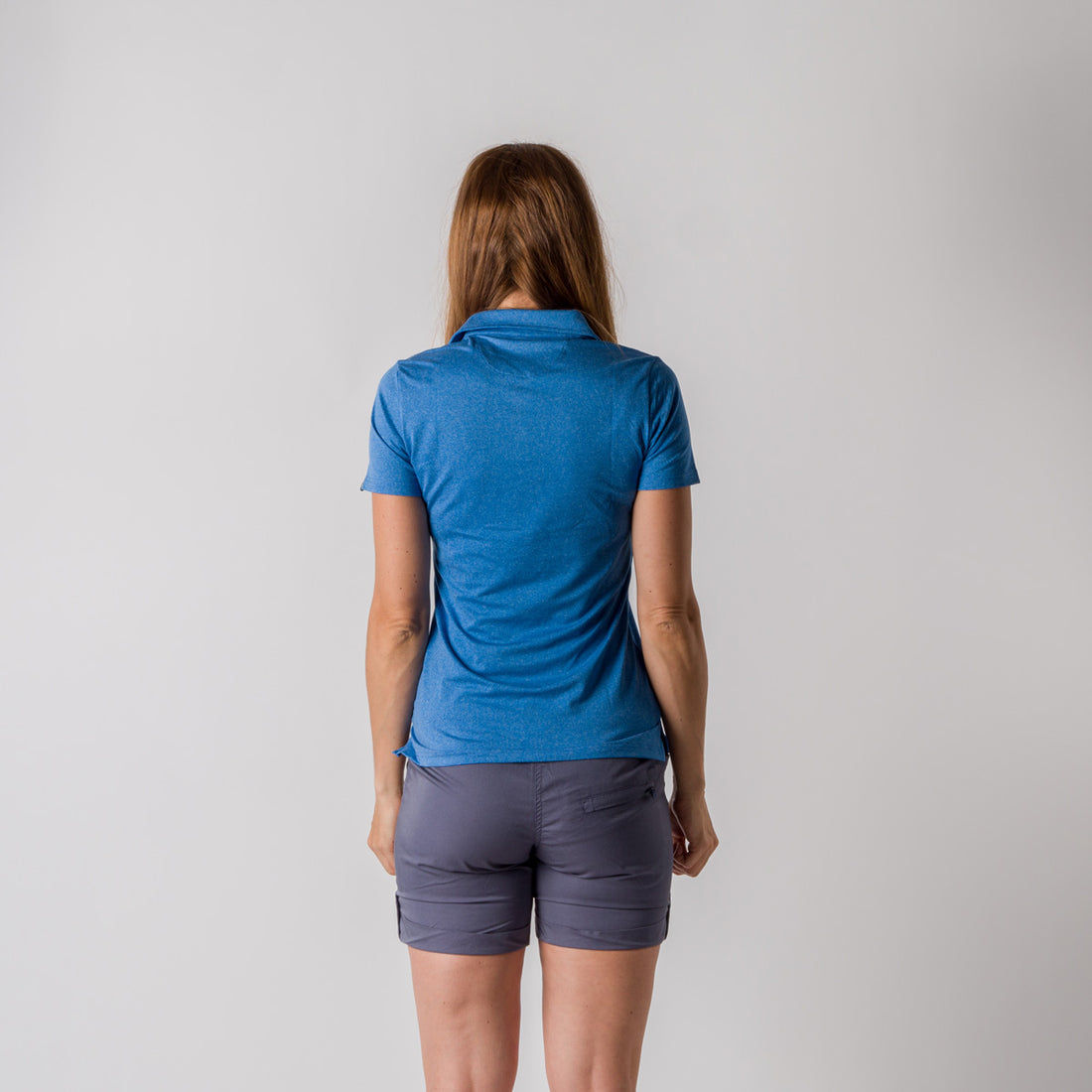 TR-4820OR women's polo t-shirt from recycled fibres CHAYA