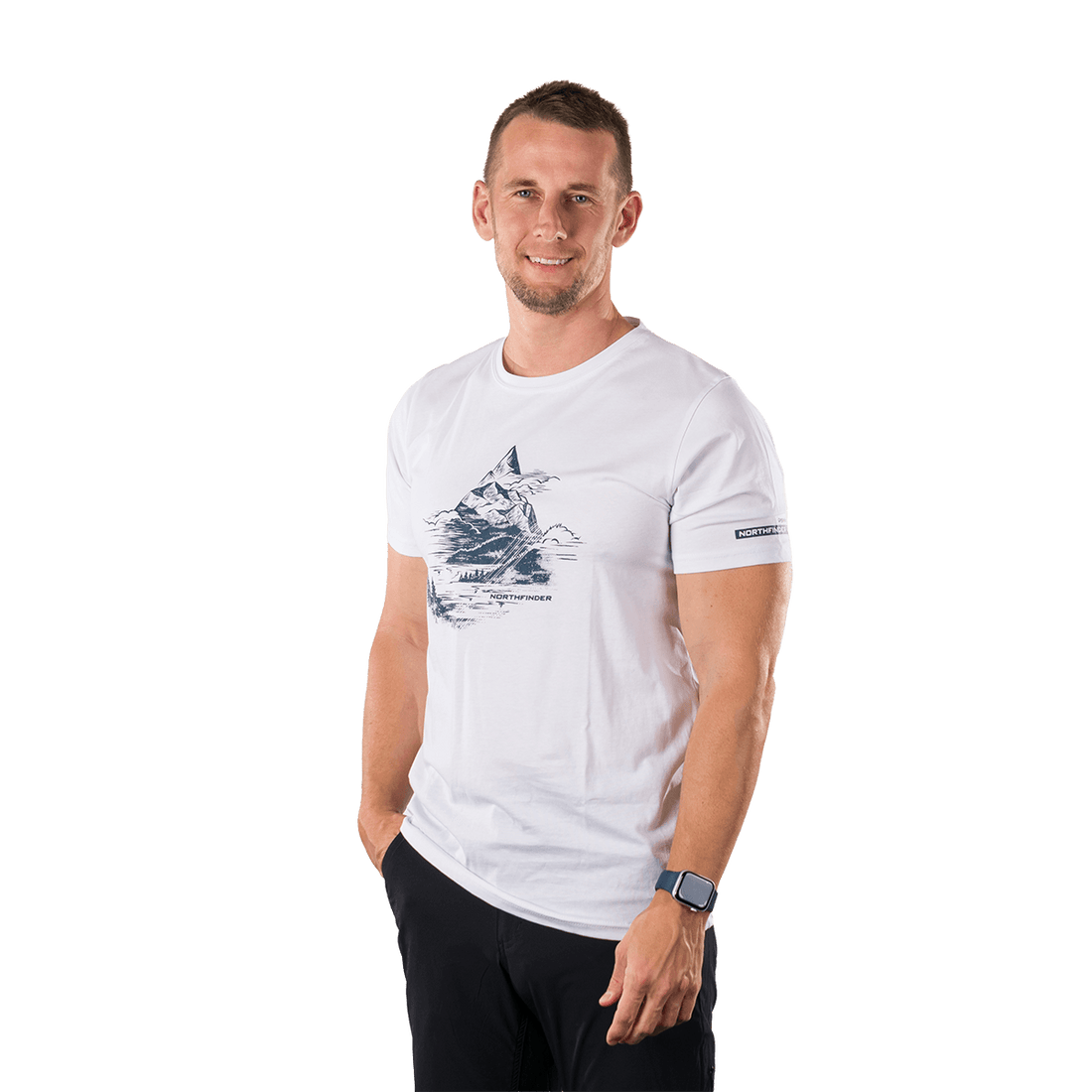 TR-5047OR men's outdoor organic cotton T-shirt BENED