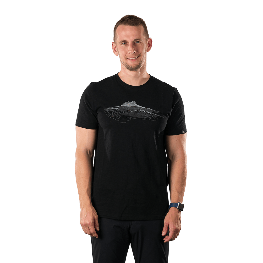 TR-5051OR men's outdoor organic slub cotton T‑shirt JACINT