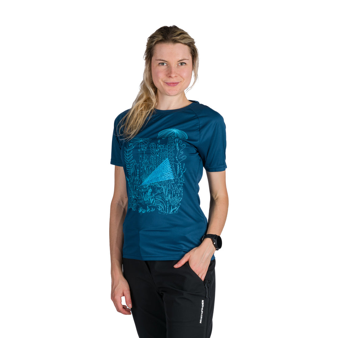 TR-6008OR women's outdoor technical ribstop T-shirt SUMMER