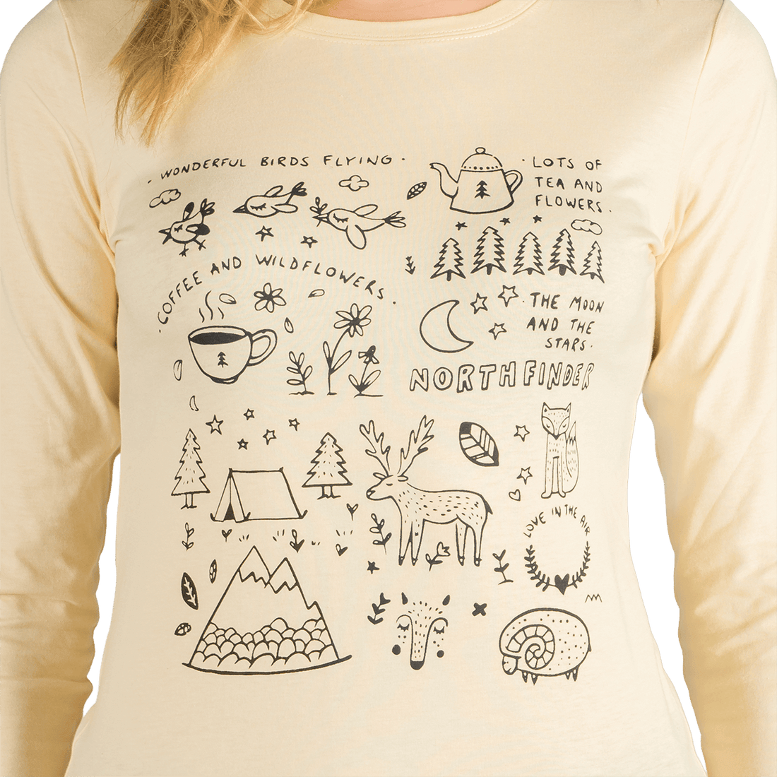 TR-6026OR women's organic cotton T-shirt RIYA