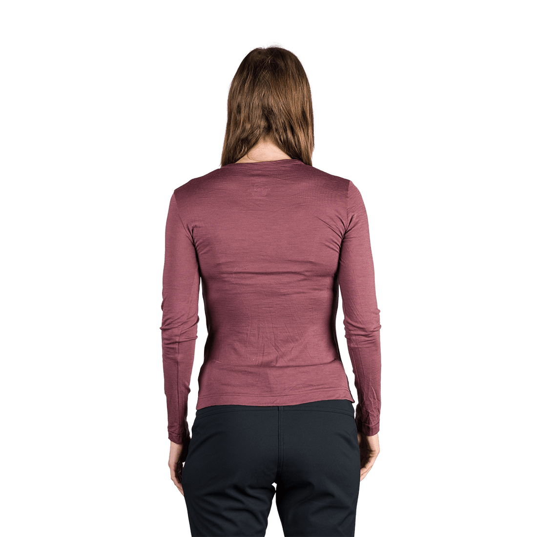 TR-6031OR women's merino blend T-shirt long sleeve AILA