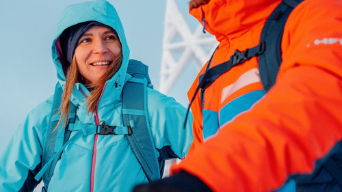 How to dress for winter hiking: Protect yourself from the cold, rain, and wind.
