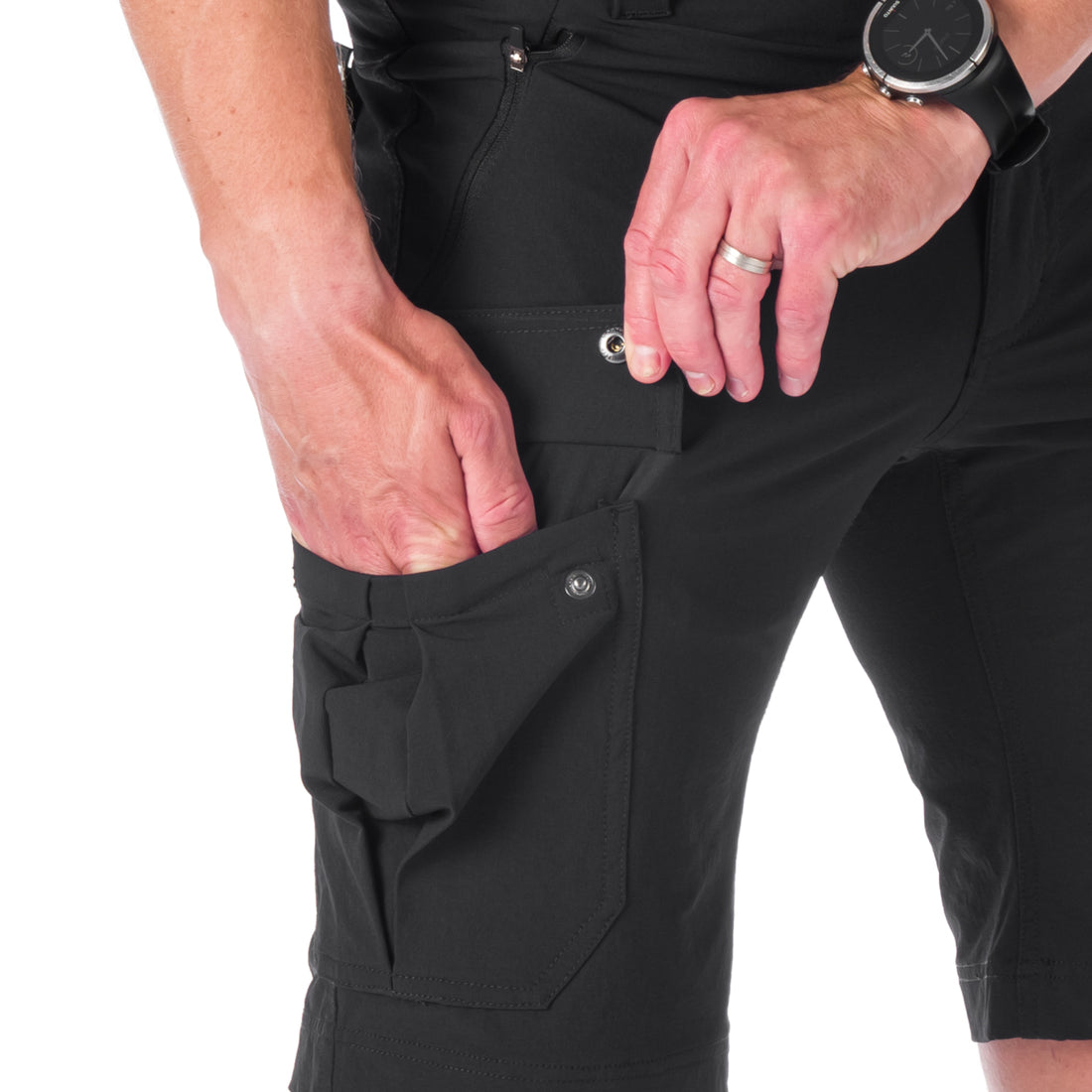 BE-3402OR men's trekking cargo stretch shorts IRVIN