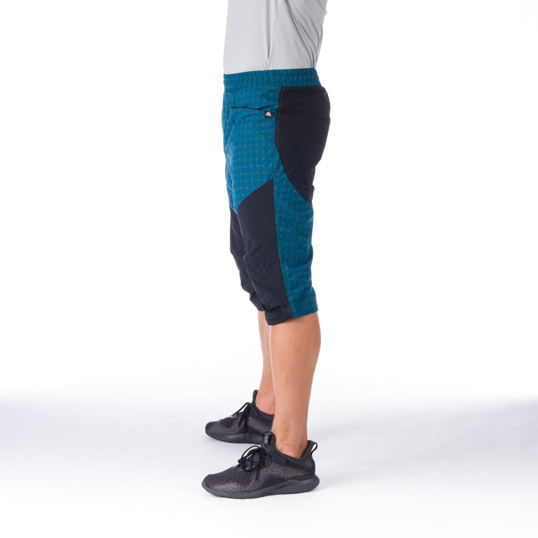 BE-3406OR men's outdoor comfort check 3/4 shorts JAIDEN