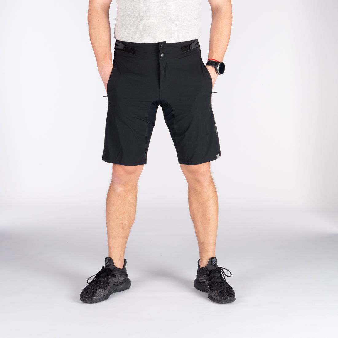 BE-3410MB men's 2in1 bike shorts with inner elastic shorts LONNIE