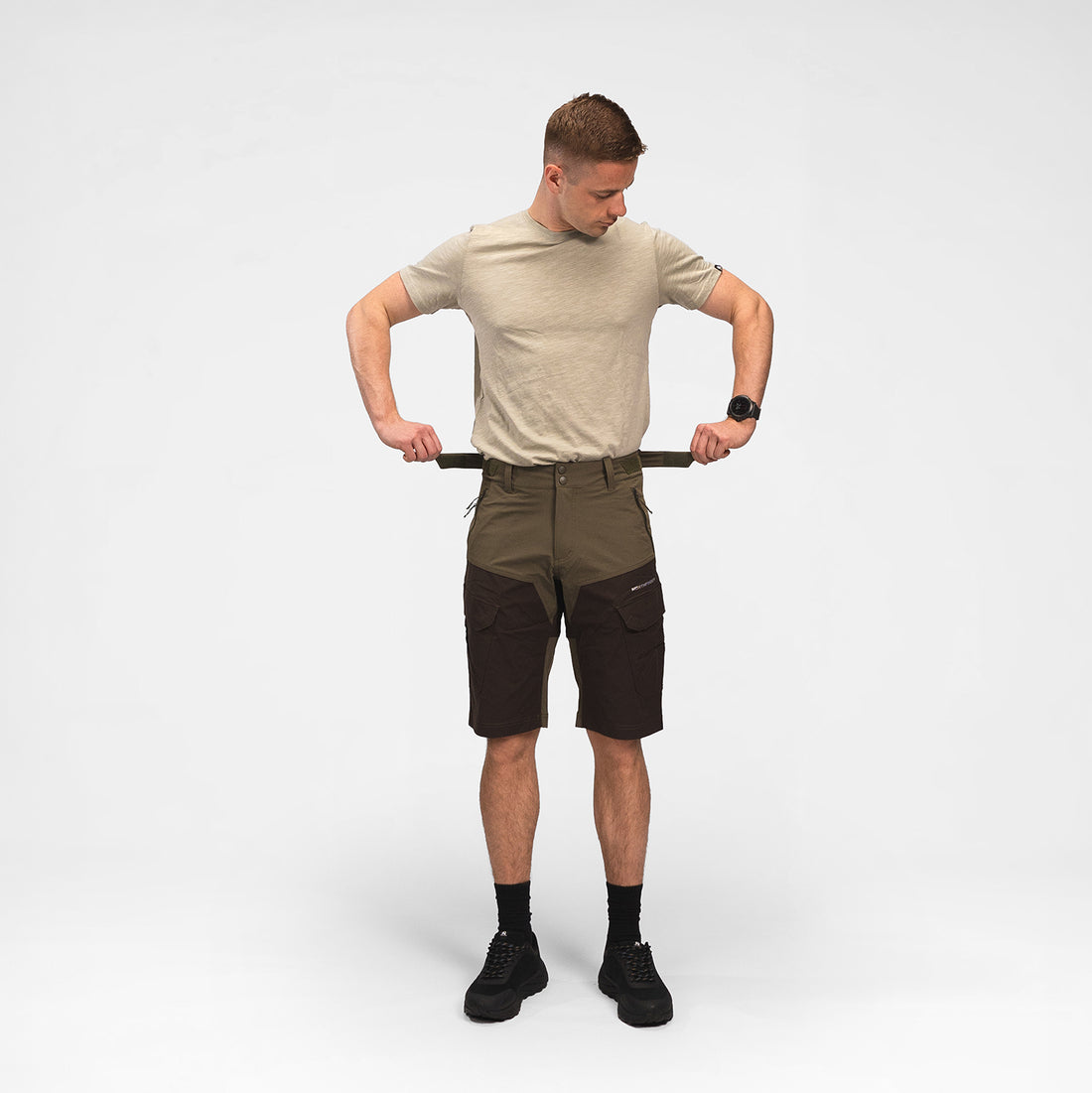 BE-3491OR Men's outdoor hybrid cargo shorts CASTOR