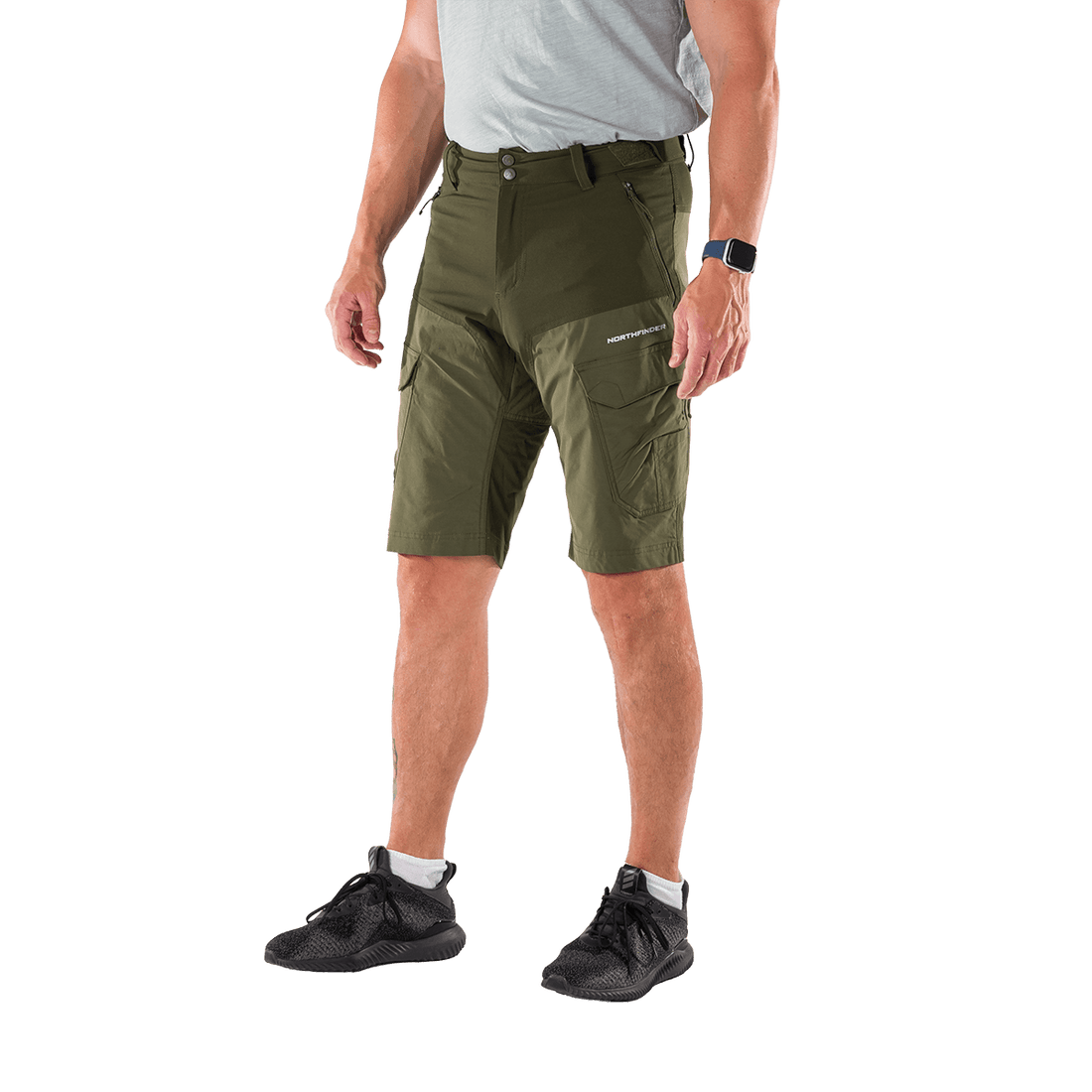 BE-3491OR Men's outdoor hybrid cargo shorts CASTOR
