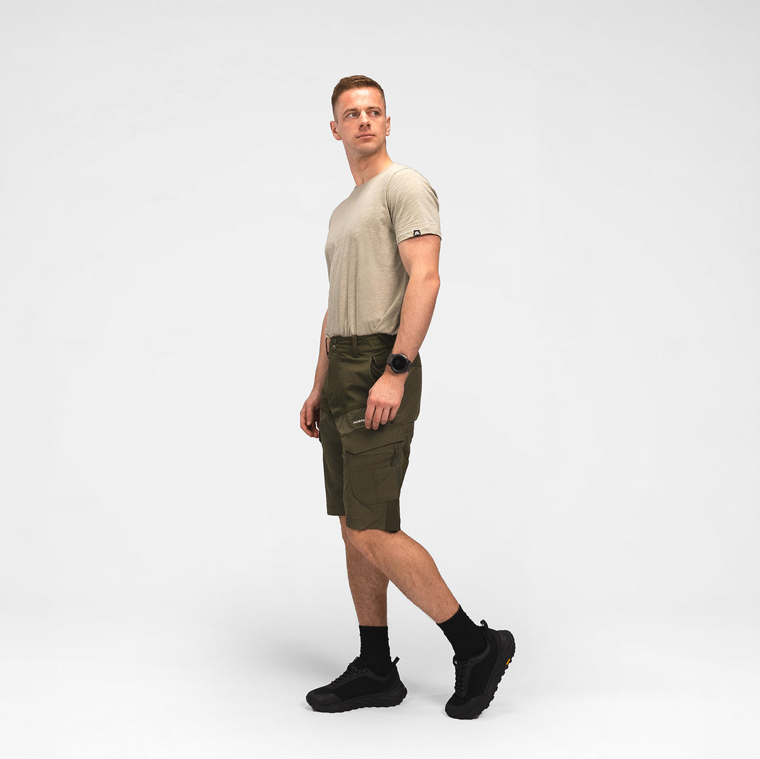 BE-3491OR Men's outdoor hybrid cargo shorts CASTOR