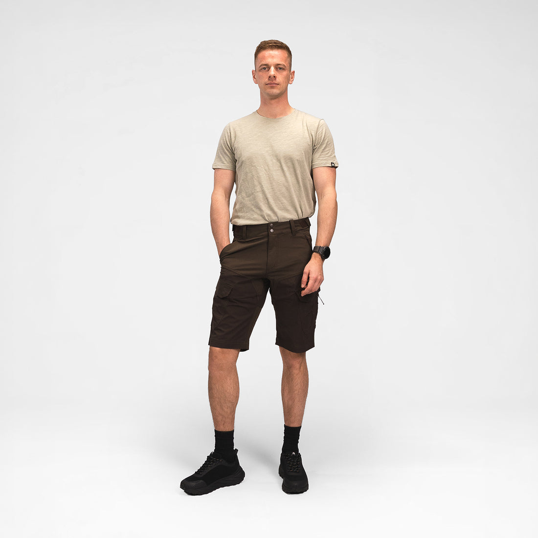 BE-3491OR Men's outdoor hybrid cargo shorts CASTOR