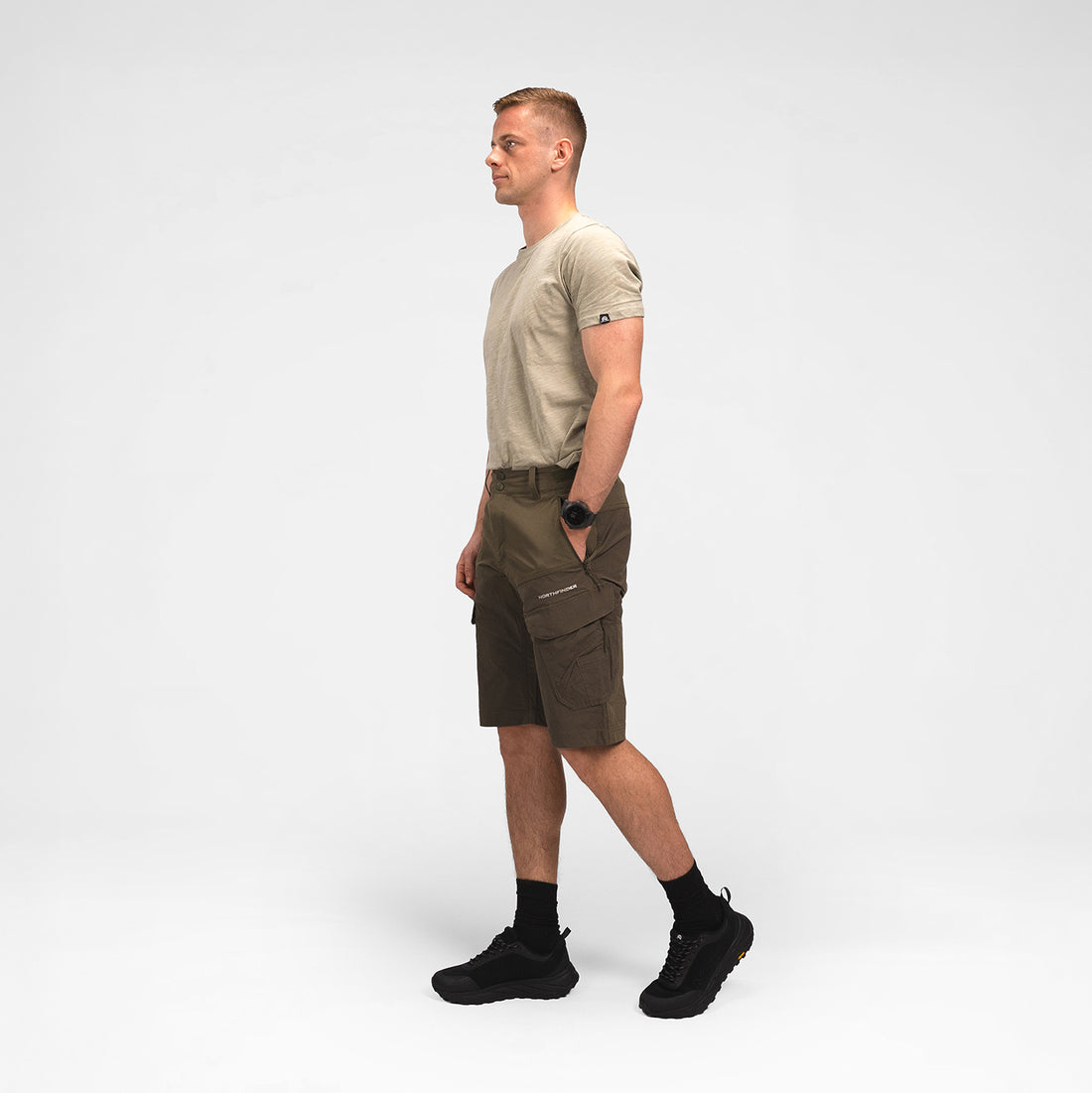 BE-3491OR Men's outdoor hybrid cargo shorts CASTOR