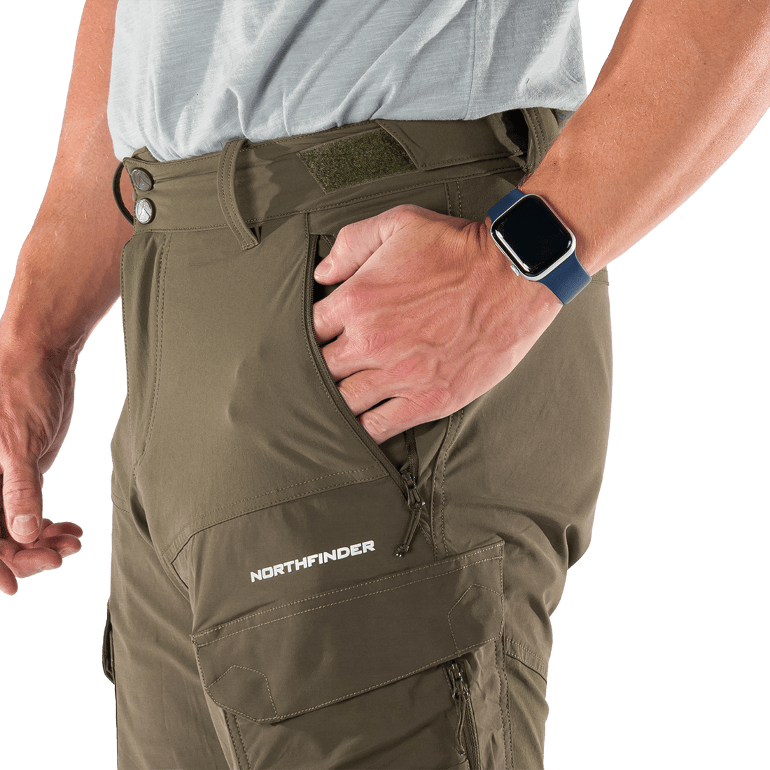 BE-3491OR Men's outdoor hybrid cargo shorts CASTOR