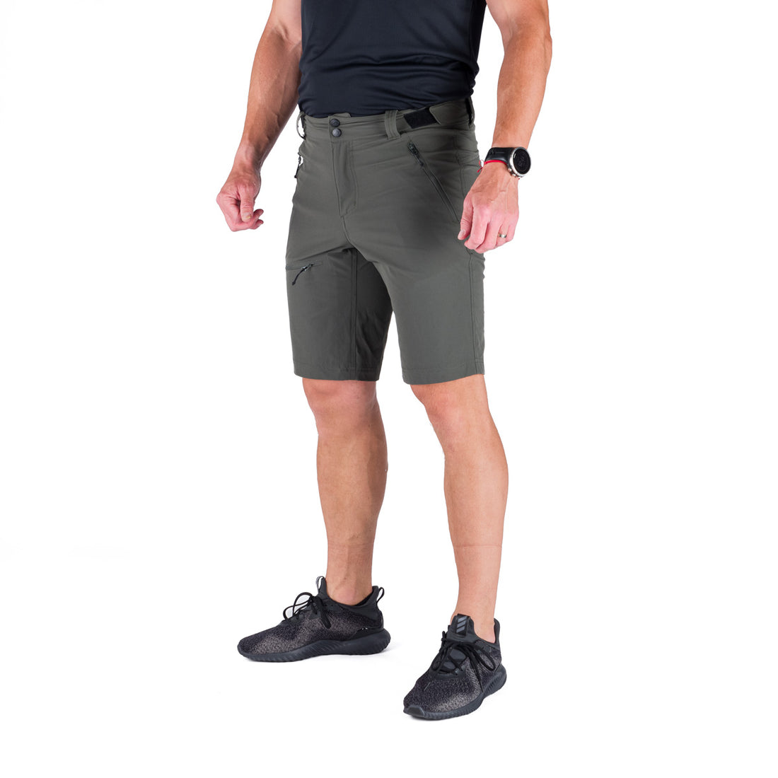 BE-3505OR men's travel stretch regular fit shorts BENEDICT