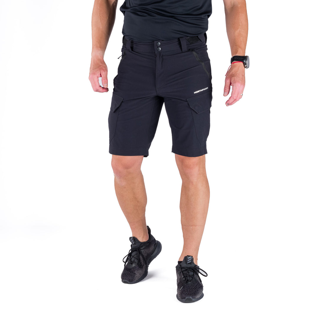 BE-3508OR men's trekking cargo stretch shorts ANTHON
