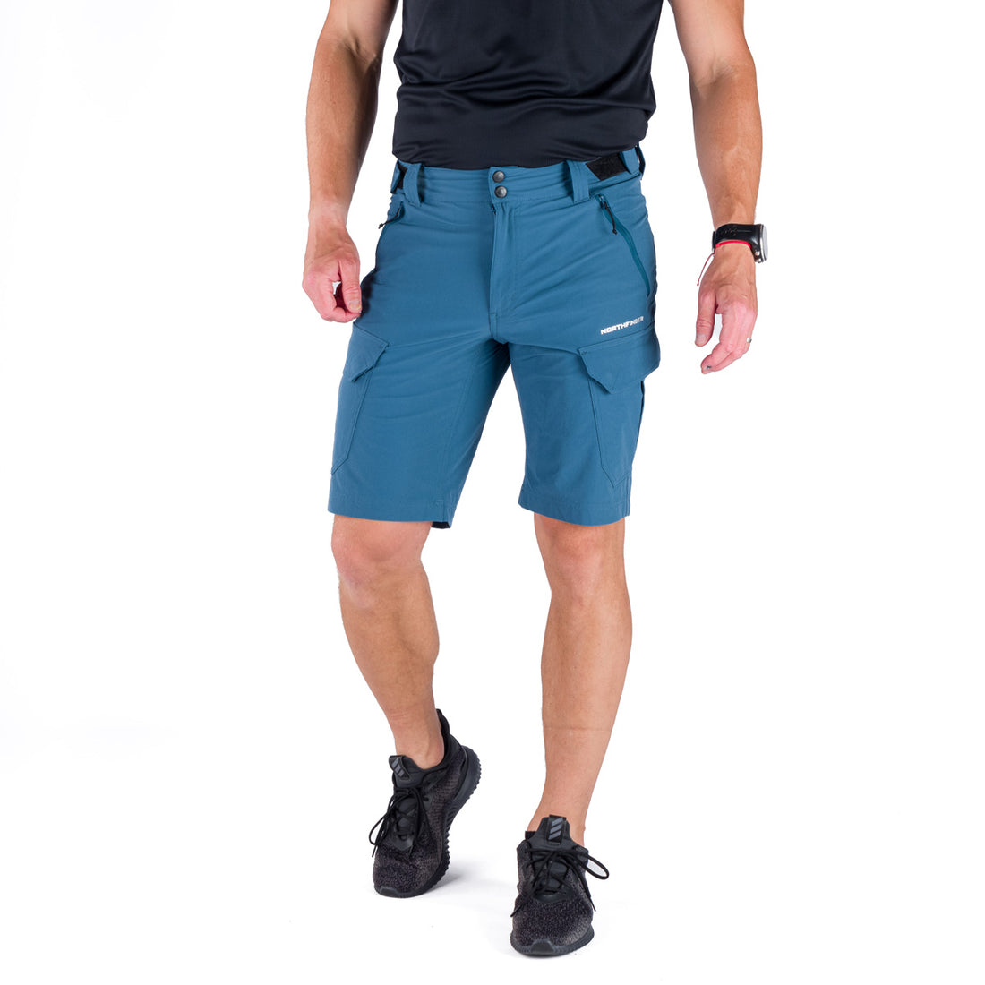 BE-3508OR men's trekking cargo stretch shorts ANTHON