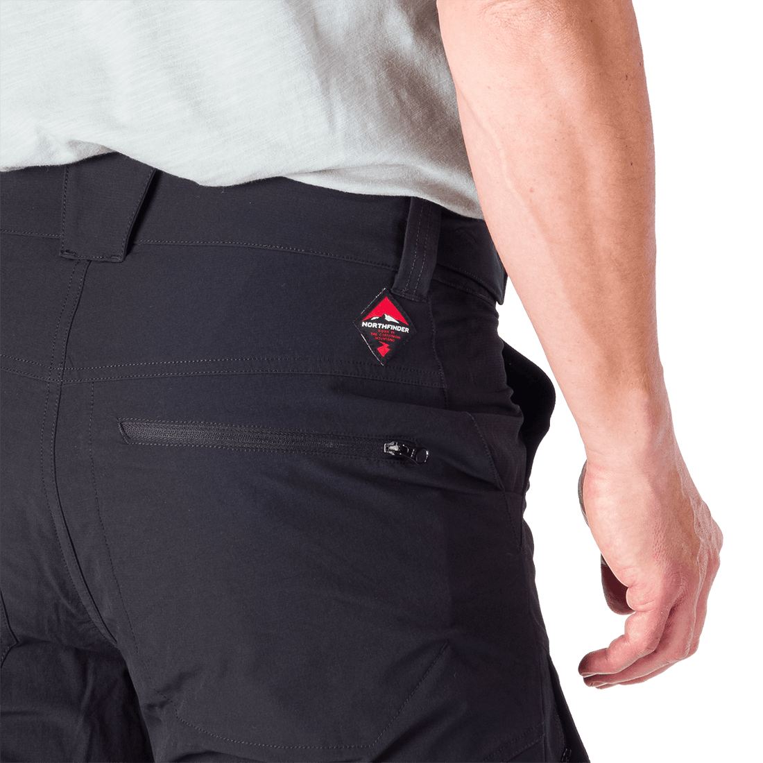BE-3527OR men's trekking cargo stretch shorts AMADEUS
