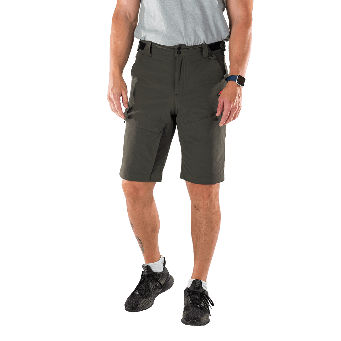 BE-3527OR men's trekking cargo stretch shorts AMADEUS