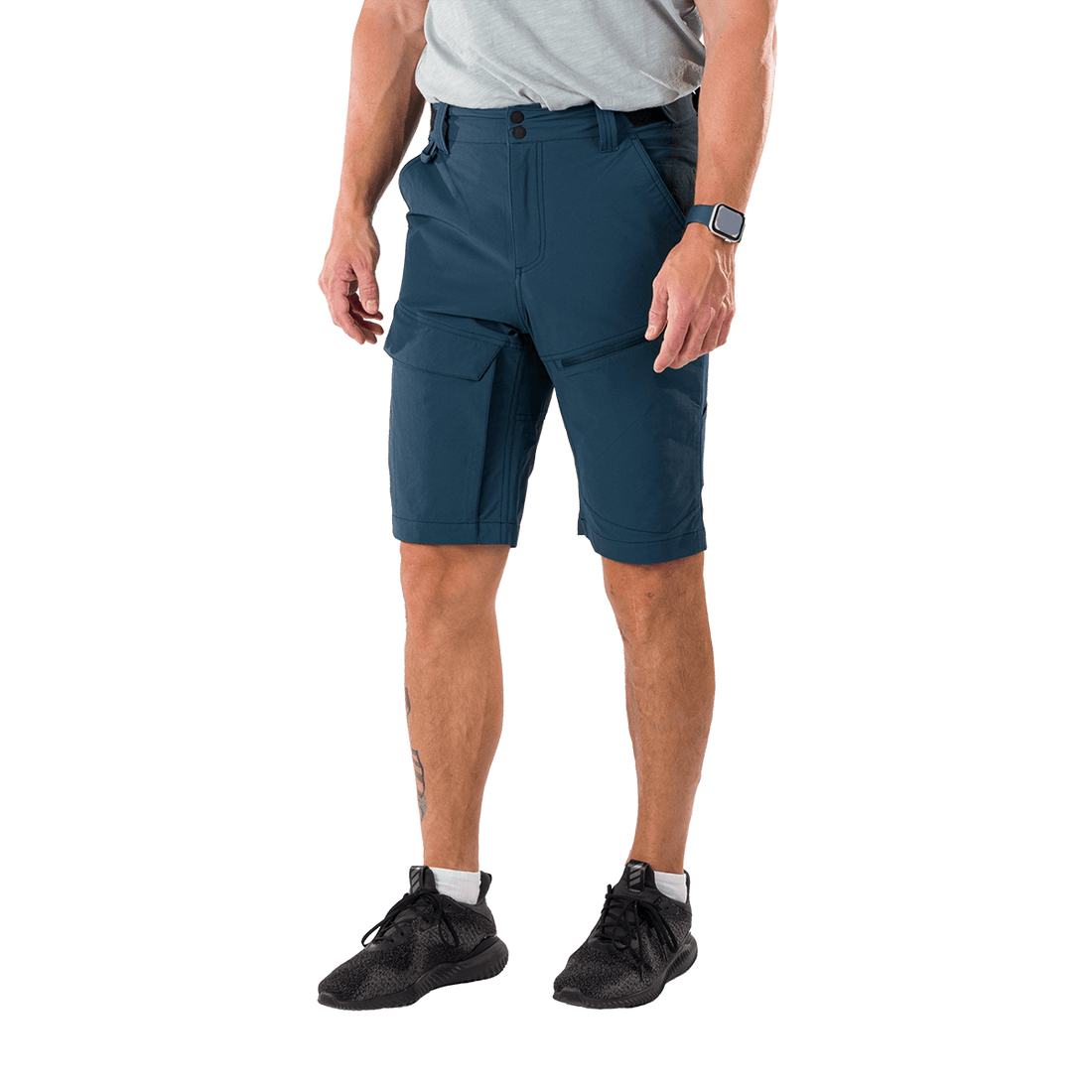 BE-3527OR men's trekking cargo stretch shorts AMADEUS