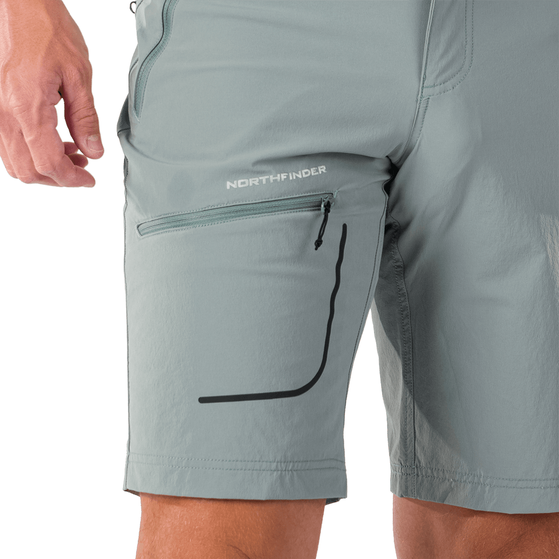 BE-3536OR men's travel lightweight shorts HERMOS