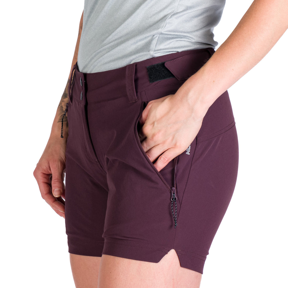 BE-4475OR women's trekking elastic regular fit shorts SUE