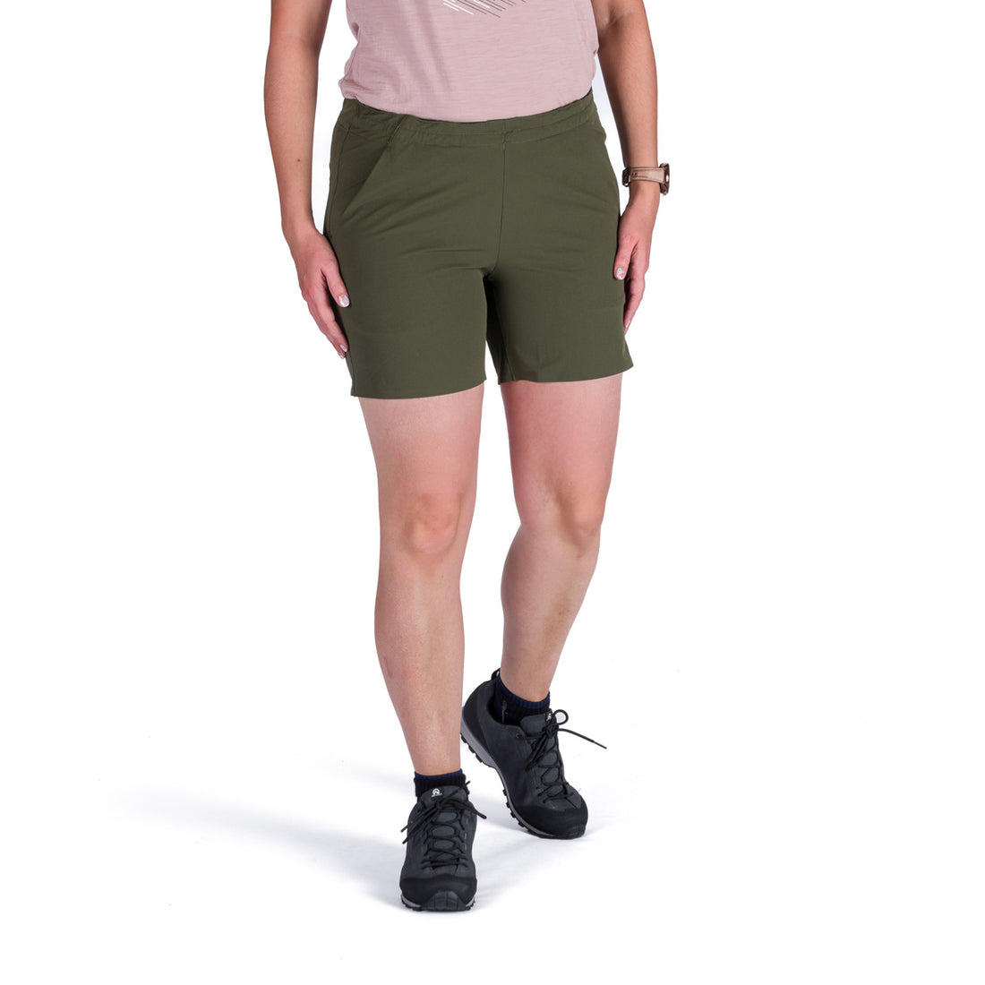 BE-4507OR women's hiking loose fit stretch shorts BOBBI