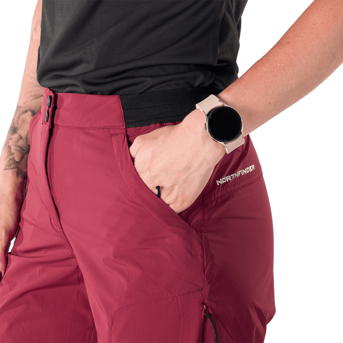 BE-4531OR women's hiking lightweight stretch shorts HALME