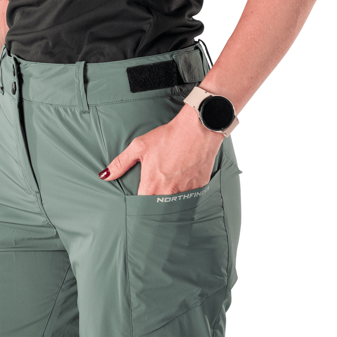 BE-4533OR women's trekking stretch shorts FLORENCIA