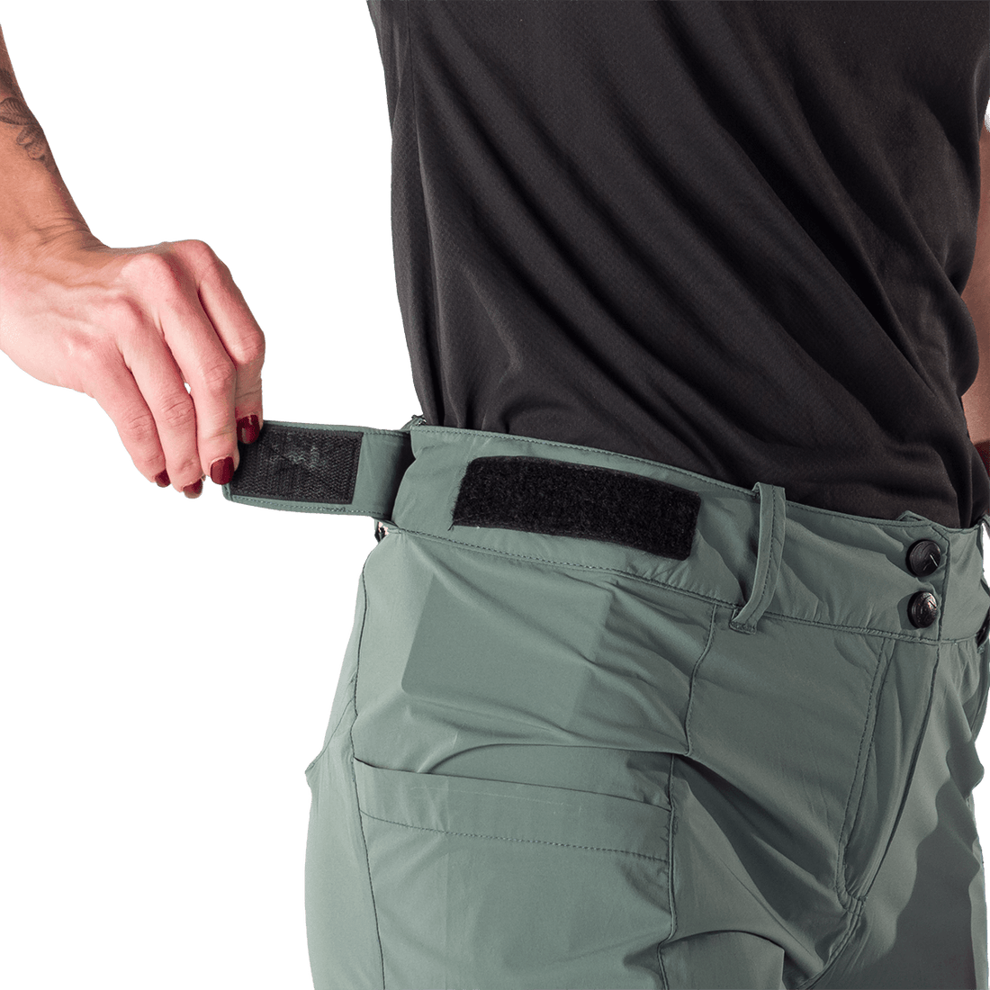 BE-4533OR women's trekking stretch shorts FLORENCIA